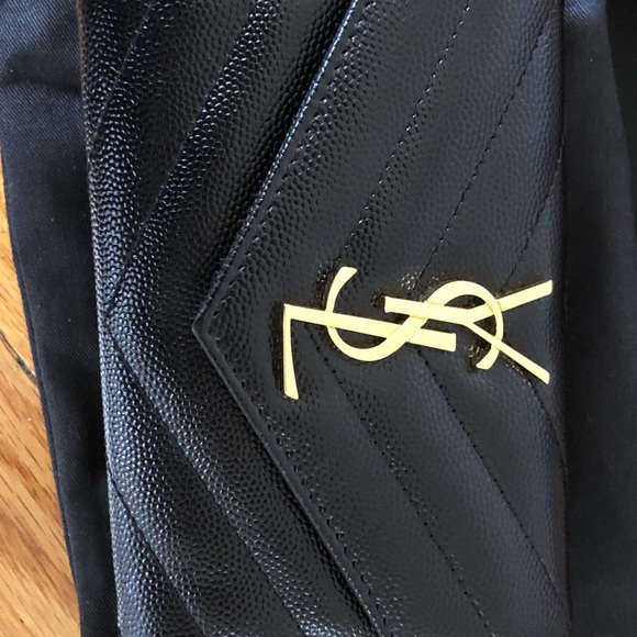 SAINT LAURENT Monogram Small Envelope Wallet - Picture 2 of 8